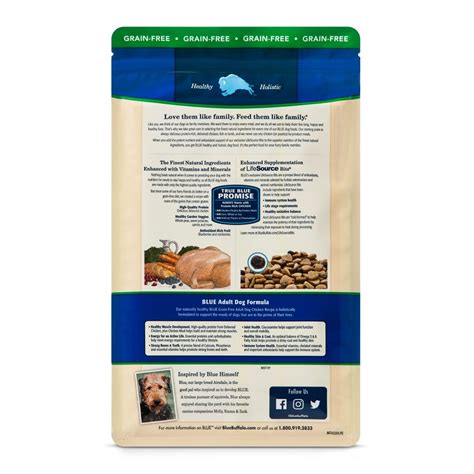 Blue Buffalo Dry Dog Food - Adult Grain Free Chicken 5 lb | Shipt