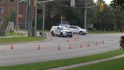 Barrie Police Investigate Crash Involving Cyclist On Leacock Street