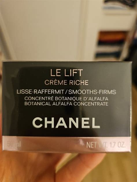 Chanel Le Lift - Crème Riche - Lissante Raffermissante - 50 ml - INCI ...
