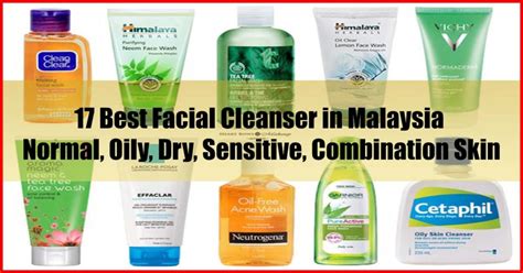 Best Facial Cleanser In Malaysia For Different Skin Types