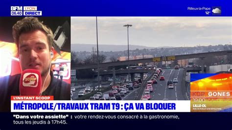 Linstant Radio Scoop Avec Les Travaux Du T9 ça Va Coincer Sur La Route