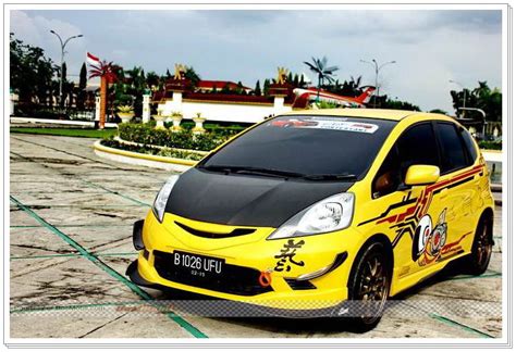 Modifikasi Toyota Yaris Keren Ceper Kuning Foto Modifikasi Motor