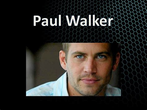 Paul William Walker Iii