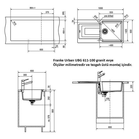 Franke Urban UBG 611 86 Granit Evye Bianco Ankastre Merkezi
