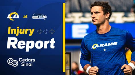 Injury Report 9/8: Rams quarterback Stetson Bennett, wide receiver ...