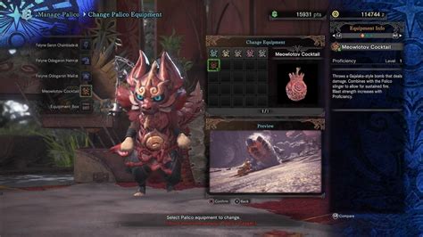 Monster Hunter World: All Palico Gadgets | Tom's Guide Forum