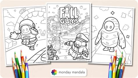 Fall Guys Coloring Pages Free Pdf Printables