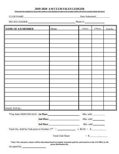 Monthly Sales Ledger Template | High school transcript, Templates, Invoice template