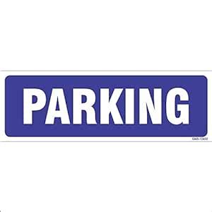 Aditya Sign Parking Sign Board Gns Amazon In Office Products