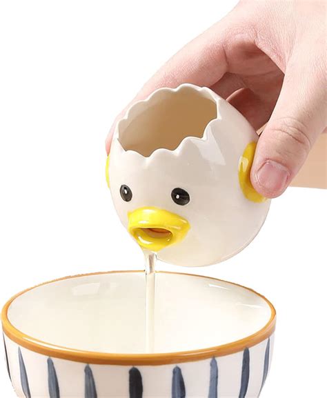 Egg Separator Egg Whites Separator Ceramic Egg Yolk Egg White