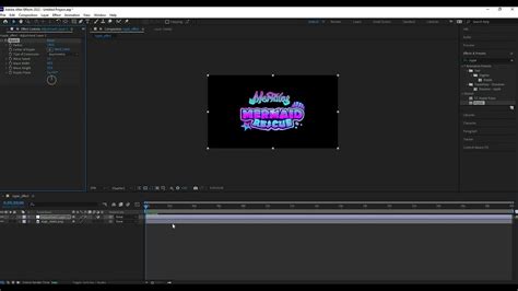 Tutorial Adobe After Effects Ripple Effect For Logos Youtube