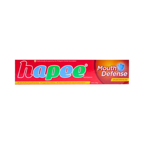 Hapee Toothpaste Explosive Menthol Red 150ml