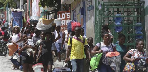 La última Ola De Violencia En Haití Provoca Casi 10000 Desplazados En