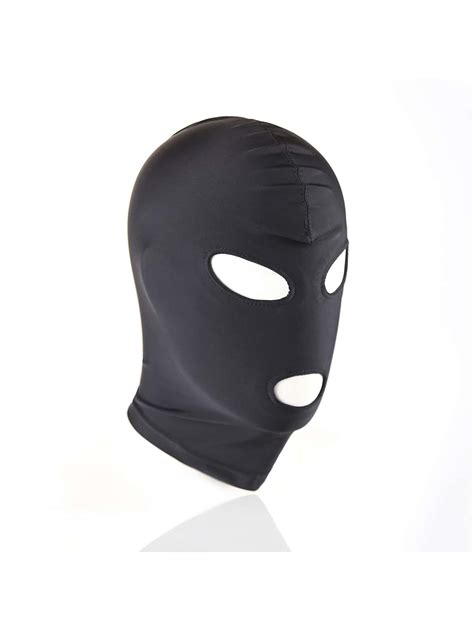 L Sexy Spielzeuge F R Paare Fetisch Offener Mund Hood Maske Kopf