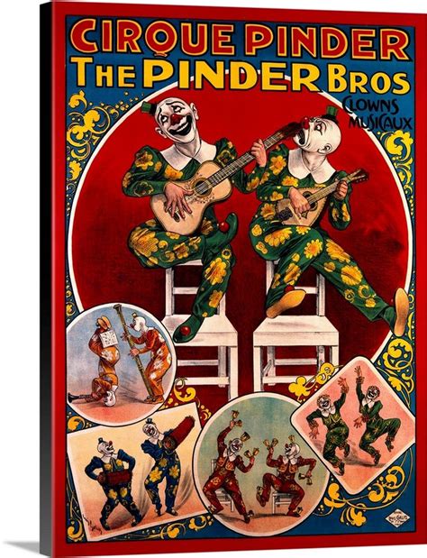 Cirque Pinder Vintage Poster By Lous Galice Vintage Circus Posters