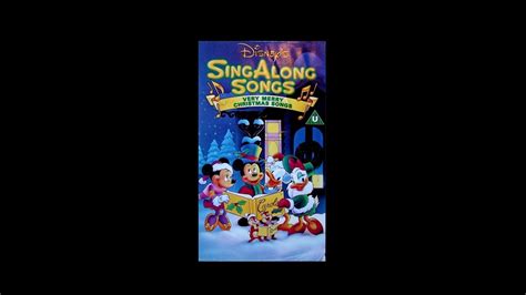 Disney Sing Along Songs Very Merry Christmas Songs VHS