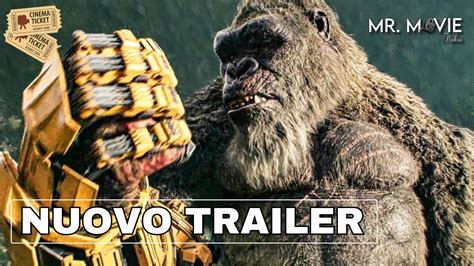 GODZILLA E KONG IL NUOVO IMPERO 2024 Nuovo Trailer VO Del Film Al