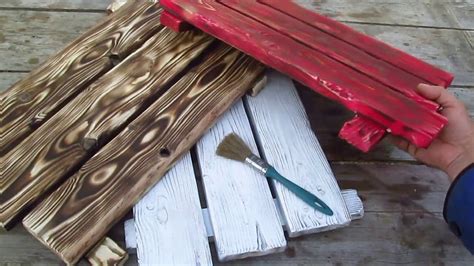 Покраска дерева с сохранением текстуры. Painting a tree with ...