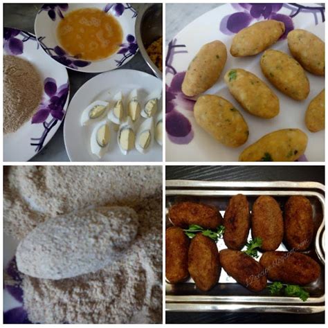 Egg Chops Egg Kebab Recipe Book