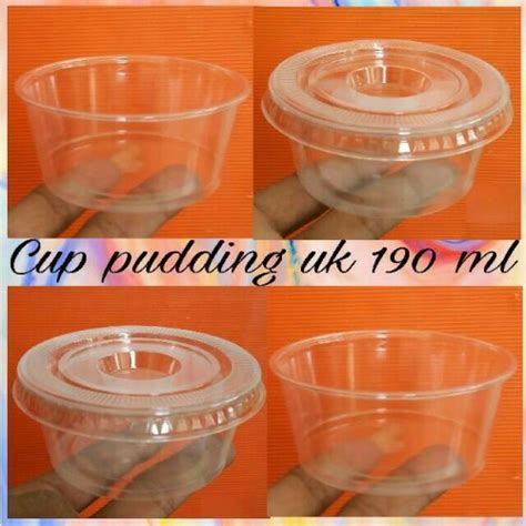 Jual Cup Pudding Uk Ml Cup Puding Puyo Wadah Jelly Kota