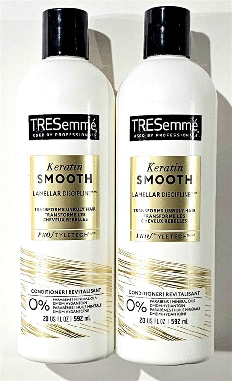 Pack Tresemme Professionals Keratin Smooth Lamellar Discipline Unruly