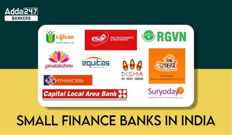 Small Finance Banks In India