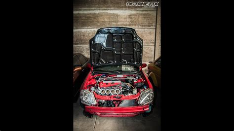 Honda Civic 2000 K20 Swap Ej9 Ek20 Itb Youtube