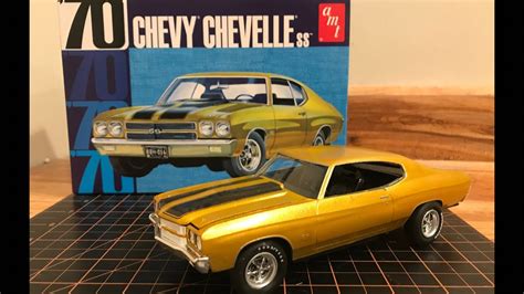 1970 Chevrolet Chevelle Ss Build And Tutorial 1 25 Scale Model Amt