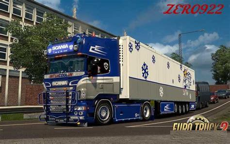 Scania Rs Rjl Blue Custom Skin Combo Pack Accessory Ets2 Mods