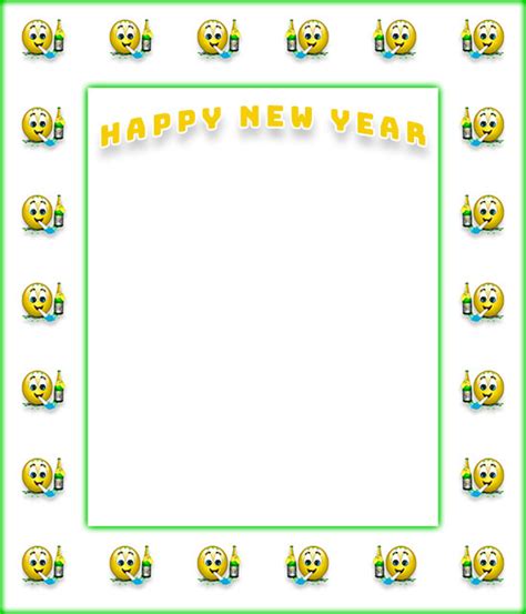 Free New Year Border Graphics - Clipart Frames