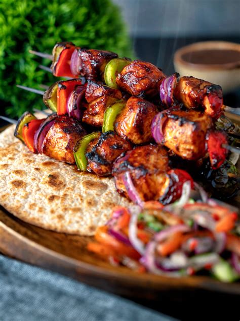 Chicken Shashlik Kebab Sticks Krumpli