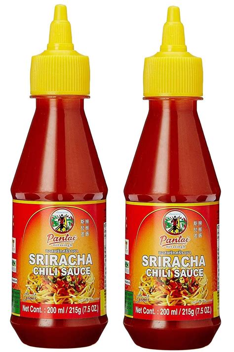 Pantai Sriracha Chilli Sauce 200ml Pack Of 2 Authentic Thai Hot Sauce