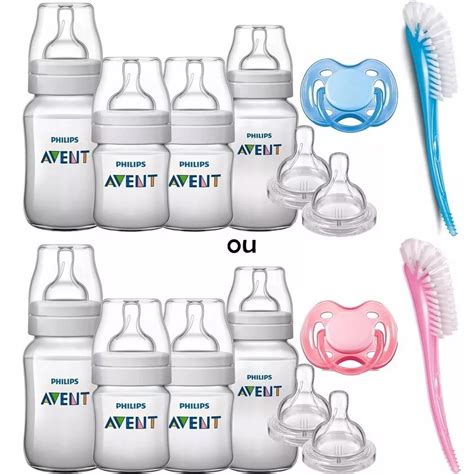 Kit Mamadeiras Classic Itens Philips Avent Classic Novo Original