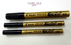 Pilot Super Color Permanent Marker Gold Choose Your Size