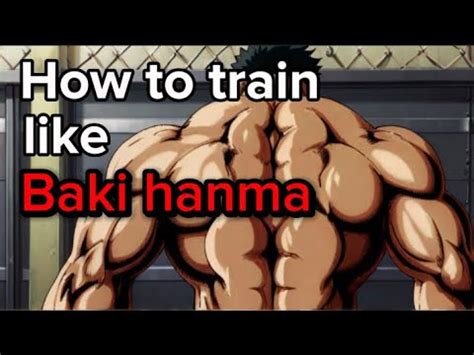 Train Like Baki Hanma Training Routine Fitness Challenge Martial Arts