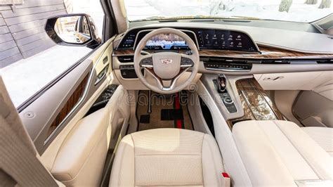 Cadillac Escalade editorial stock photo. Image of chrome - 313915958