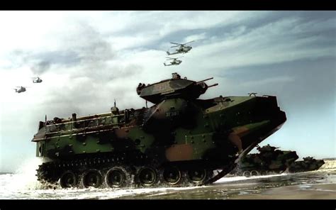 From The Corps New Commercial An Aavp7a1 Amphibious Assault Vehicle Tanks Military