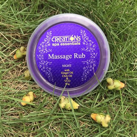 Big 50g Massage Rub By Creations Spa Essential Shopee Philippines