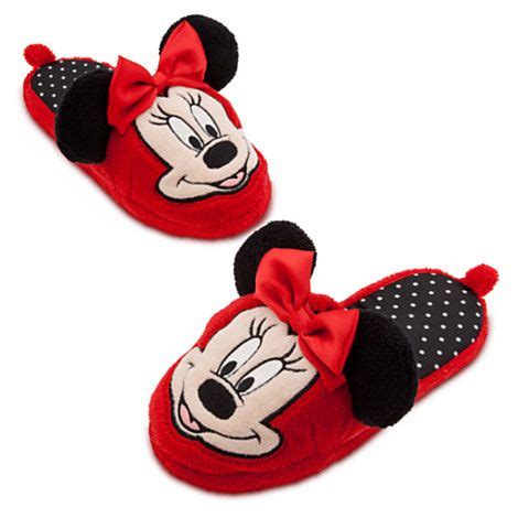 Minnie Mouse Deluxe Slippers for Girls | Slippers | Disney Store ...