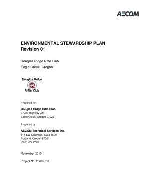 Fillable Online Environmental Stewardship Plan Annual Inspection Fax