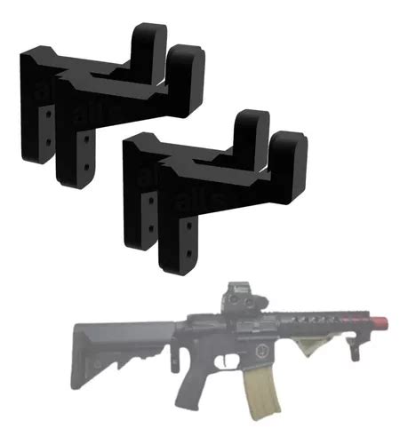 2x Suporte Parede P Rifle De Pressão Airsoft Spring Full MercadoLivre