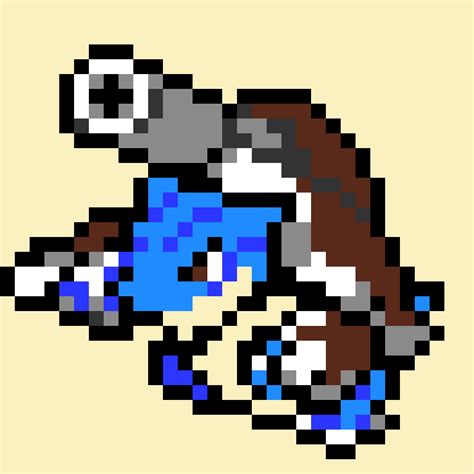 Pokemon Pixel Art Blastoise