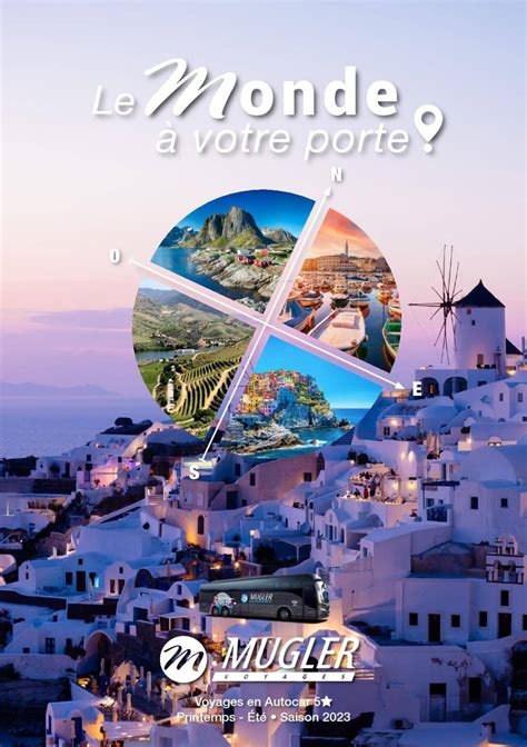 D Couvrez Les Destinations Incontournables Du Catalogue De Voyages