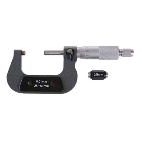 Mikromeeter 25-50mm, 0,01mm - Alve