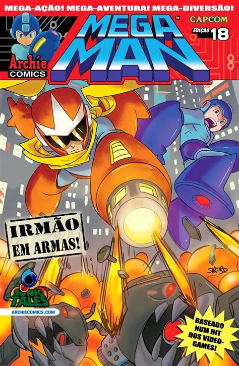 Megaman 18 Galáxia Dos Quadrinhos