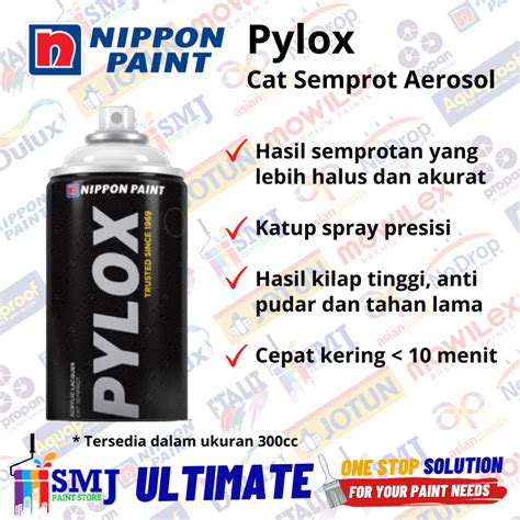 Jual Cat Semprot Nippon Paint Pylox Kemasan Cc Shopee Indonesia