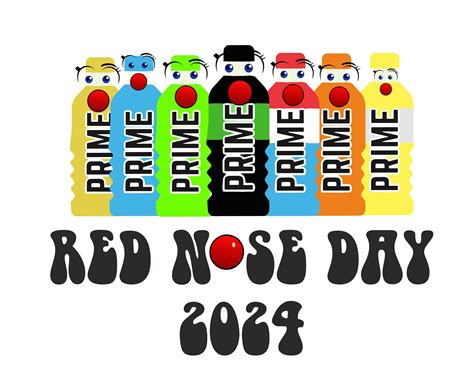 Red Nose Day Svg Red Nose 2024 Decal Red Nose Png Fund Raising Vinyl Cutting Cut Files