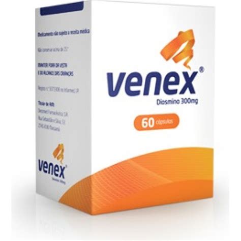 Venex 300 Mg X 60 Cáps Farmahome Comprimidos Comprimidos