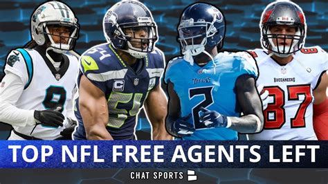 Top 30 NFL Free Agents Left After The First Week Of 2022 NFL Free