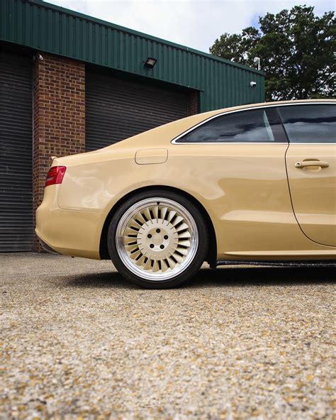 AUDI A5 S LINE WRAPPED UP IN SUPERGLOSS SAND Monsterwraps